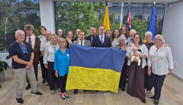 У Канберрі провели захід у межах литовської гуманітарної ініціативи «Зігрій Україну»