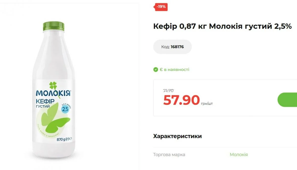 Супермаркети різко підвищили ціни на молочку в жовтні
