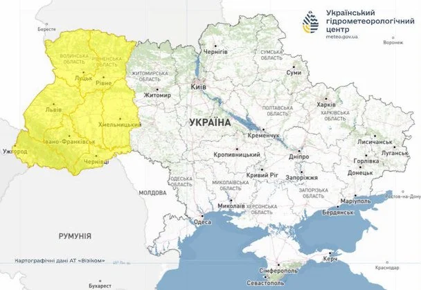 Синоптики попееджають про густий туман у західних областях України 29 жовтня / © Укргідрометцентр