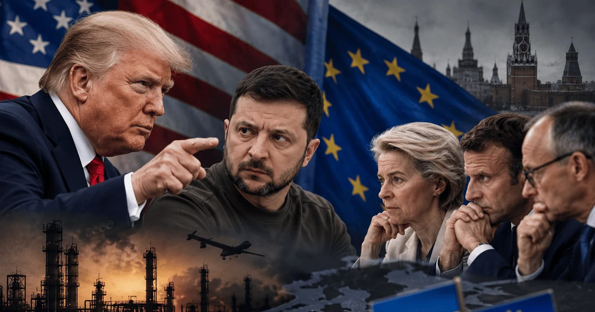 Трамп тисне на Україну та Європу