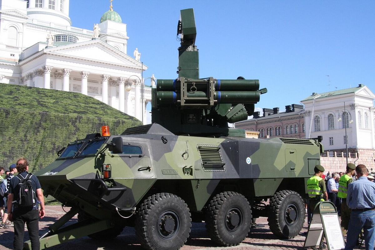 Українські ракетники показали бойову роботу нових ЗРК ItO 90M з Фінляндії