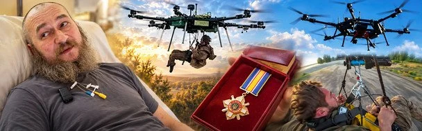 «Це був останній шанс»: врятований дроном боєць Костянтин Власенко розповів, як відрізав собі ногу та пролетів 62 км над фронтом