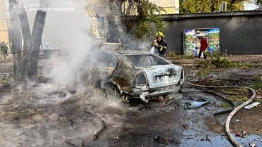 атака на Павлоград 26 жовтня_2 / © ДСНС