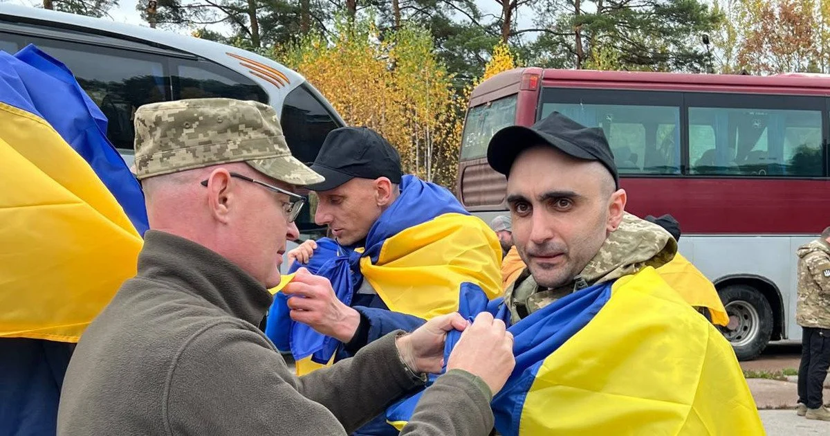 Більшість звільнених перебували в російському полоні ще від 2022 року