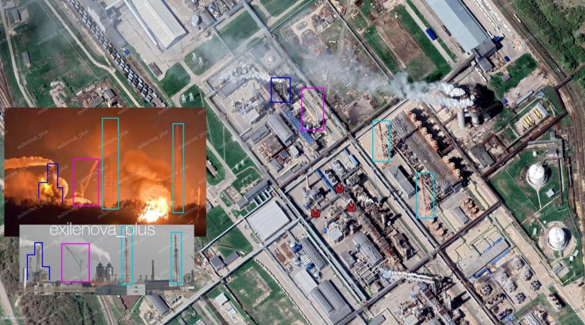 Дрони атакували один з найбільших хімзаводів РФ: спалахнула масштабна пожежа