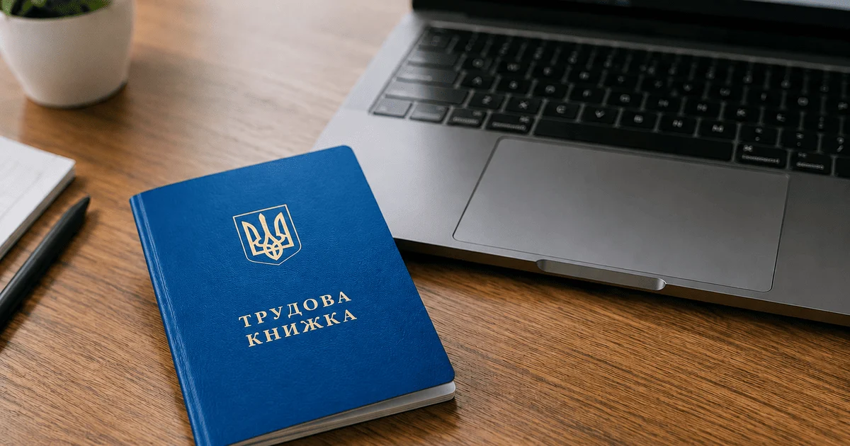Трудова книжка / фото ілюстративне