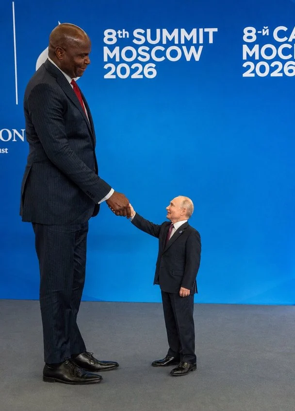Путін і президент Мозамбіку / © соцмережі