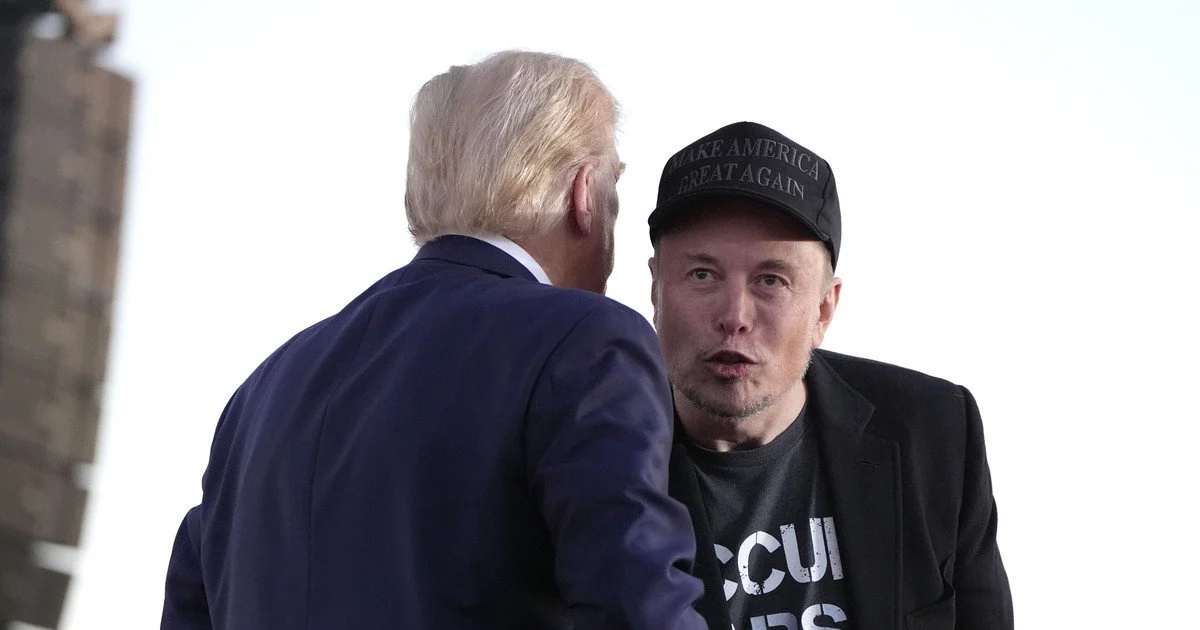 Дональд Трамп та Ілон Маск