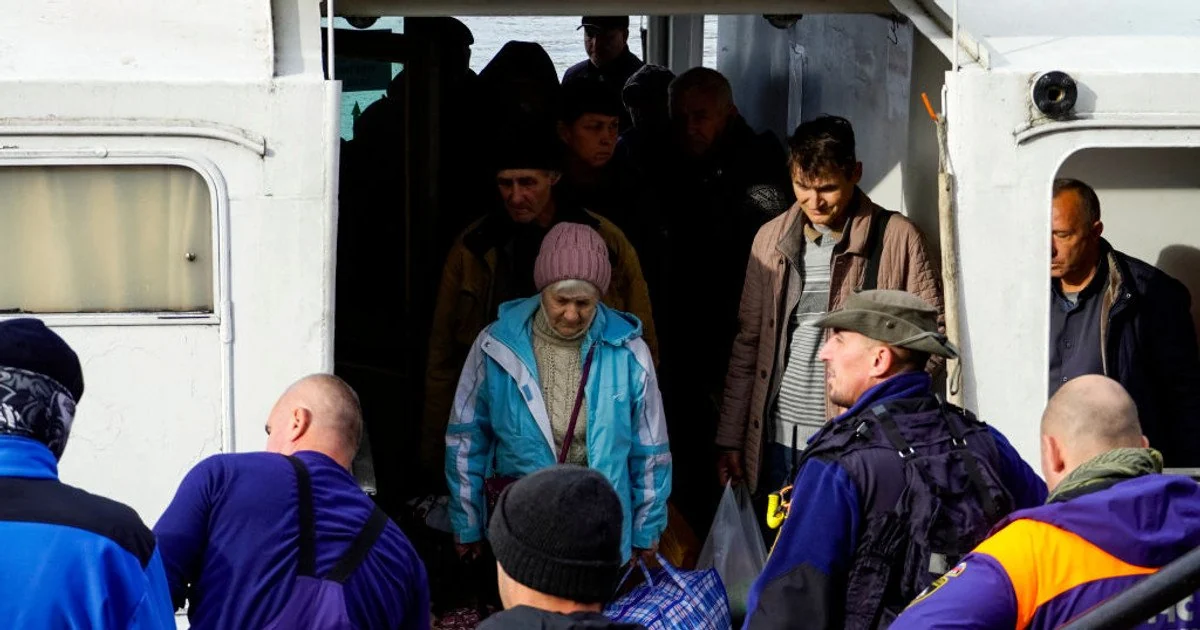 Маршрут евакуації мешканців Олешок пролягатиме через Росію та Білорусь до України