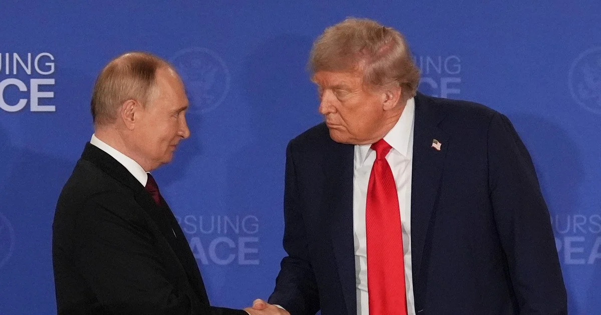 Путін та Дональд Трамп