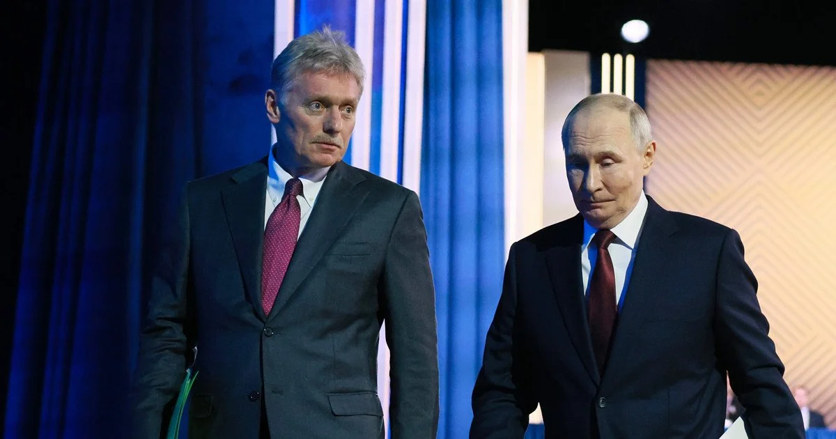 Пєсков і Путін.