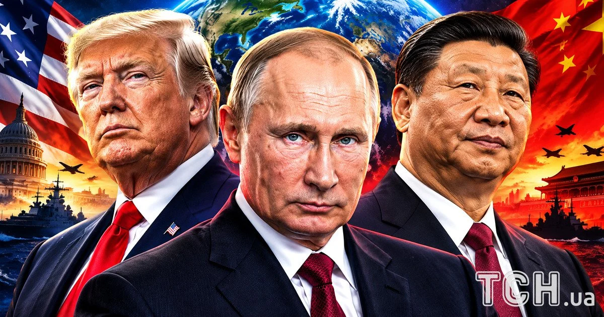 Трамп, Путін і Сі.