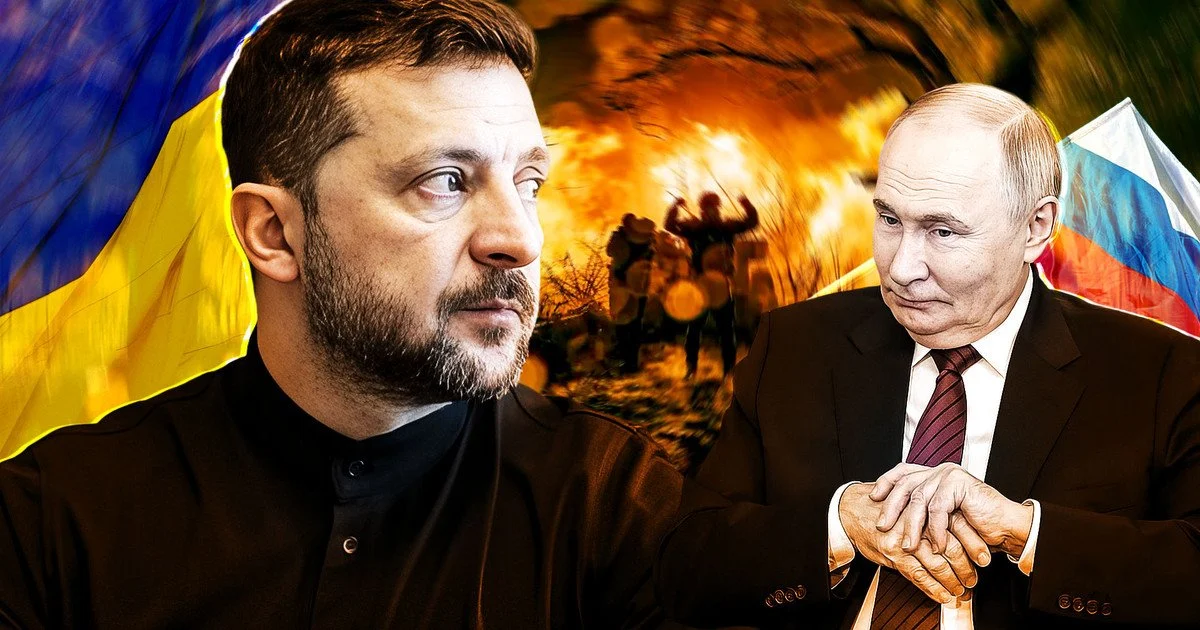Володимир Зеленський і Володимир Путін