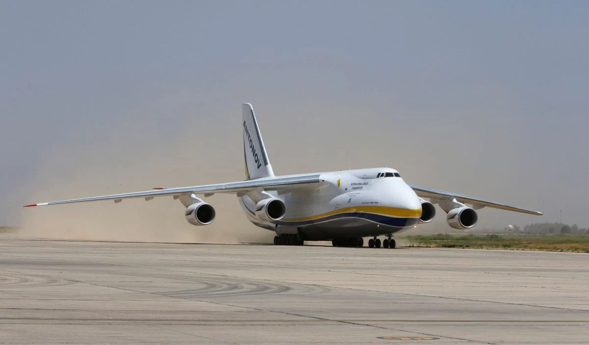 Український Ан-124 'Руслан' загорівся під час посадки в Японії: що відомо